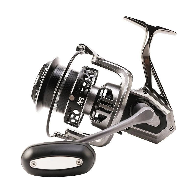 

Full Metal Fishing Spinning Reel 8000, Saltwater Surfcasting Reel 12000, Sea Fishing Badge Reels, Carping Fishing Gear