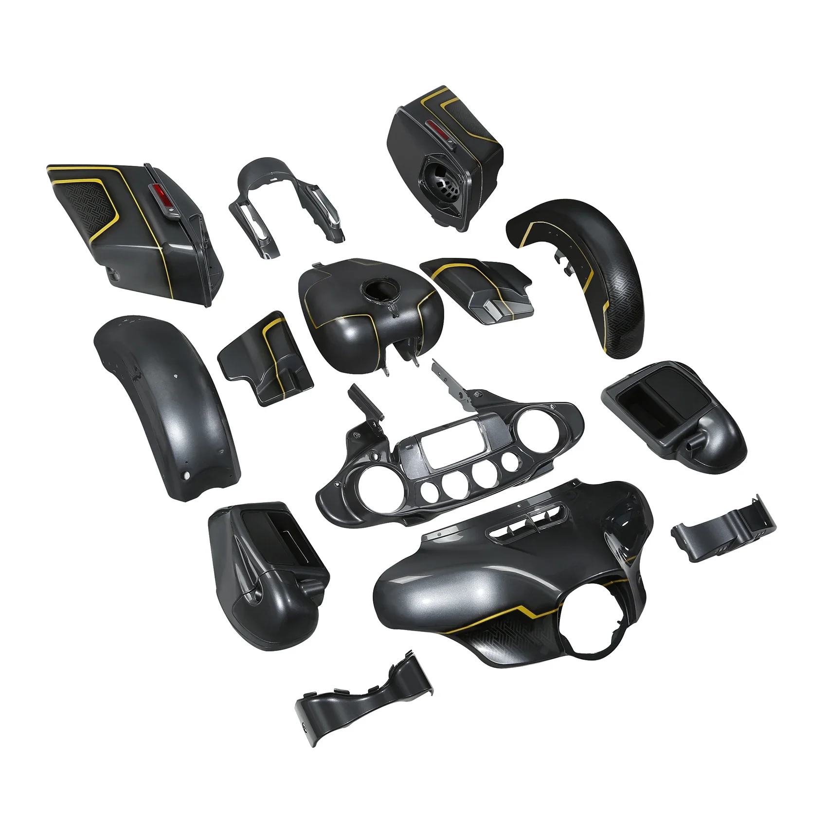 HR3 90600006 Motorcycle Fairing Kit for  Touring 2014-2022