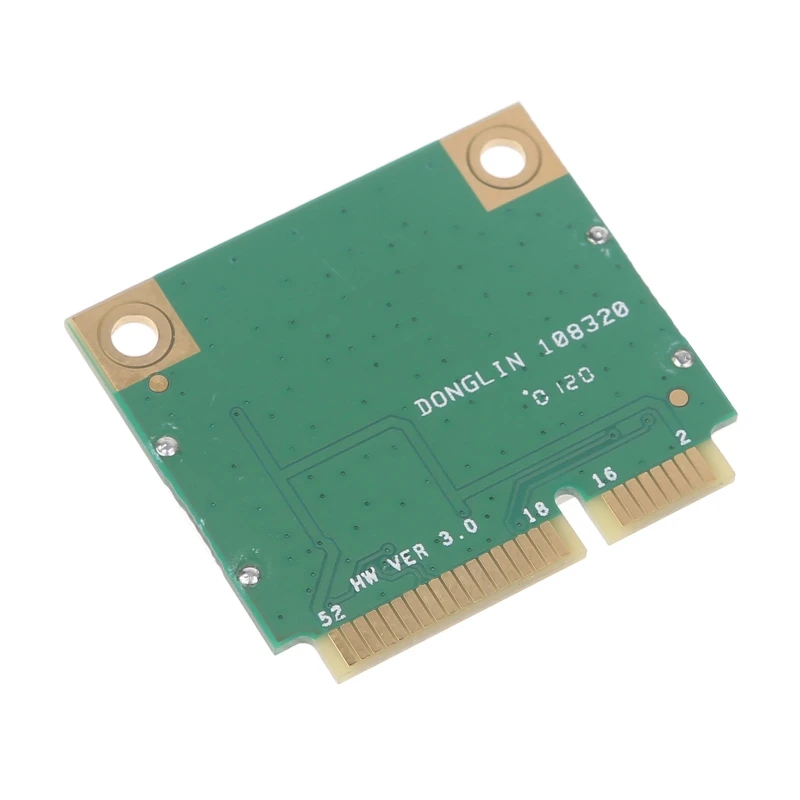 Half PCI-E WiFi Wlan Adapter Atheros QCA6174 MINI PCI Card Dual Band Dropship