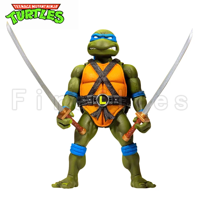 7inches Super7 Turtles Action Figure Wave 2 Ultimates Leonardo Anime Movie Model For Gift Free Shipping