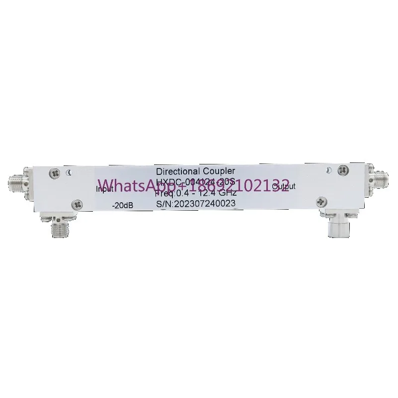 0.4-12.4GHz RF Microwave Broadband Directional Coupler SMA Female Head 20dB 30W 400-12400MHz