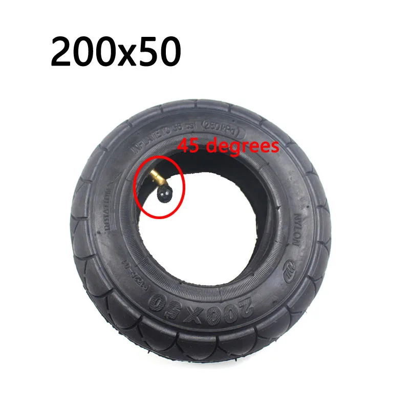 8 Inch Electric Scooter Special Tire 200x50 (8X2) Inner and Outer Tire for The Electric Razor E100, E200, EPunk and Dune Buggy