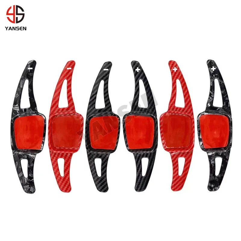 

Paddle shifter for VW Golf 8 MK8 R GTI R Line Tiguan Passat Atlas CC Steering Wheel Paddle Shift Carbon Sticker Accessories