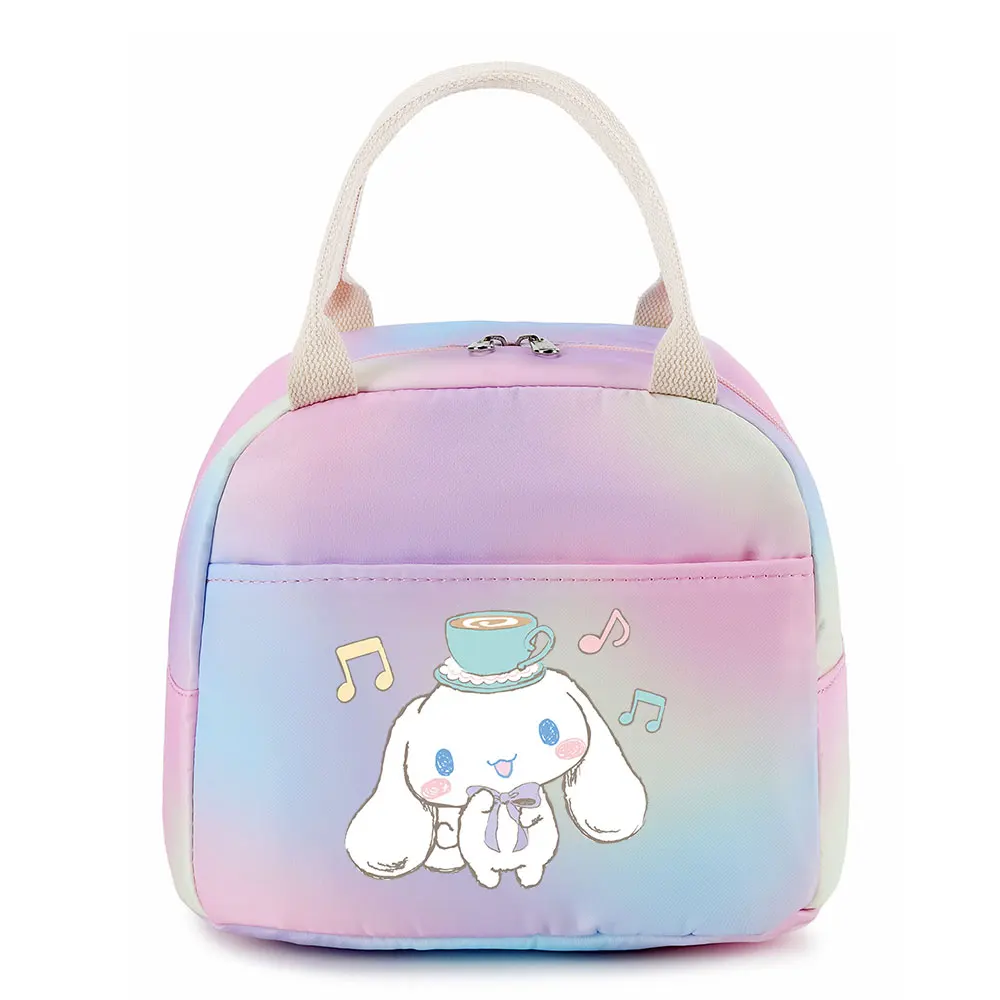 

New Handbag Satchel Lunch Tote Boys Girls Kids Cinnamoroll Lunch Box Lunch Bags Insulated Outdoor Picnic Storage Boxes for Women