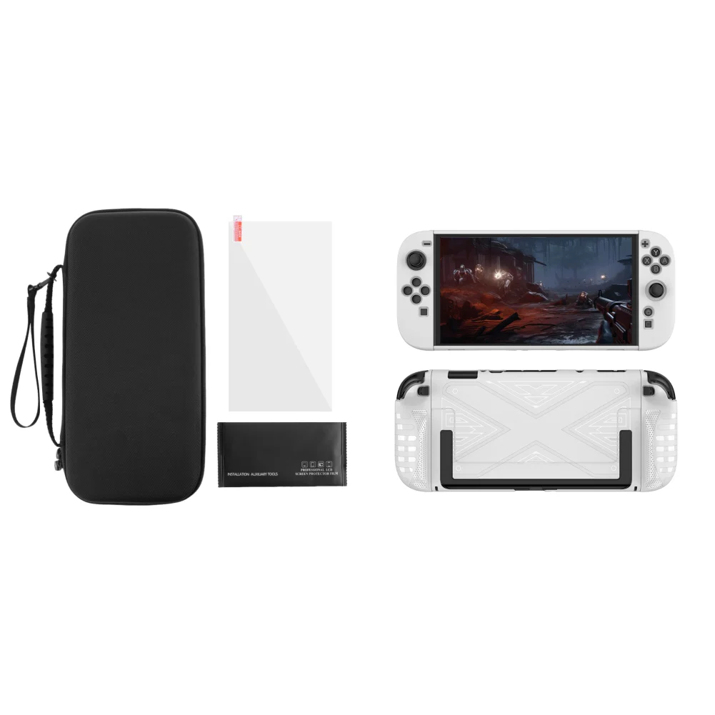 

Чехол EVA и защитная пленка для экрана для игровой консоли Switch 2, сумка для хранения