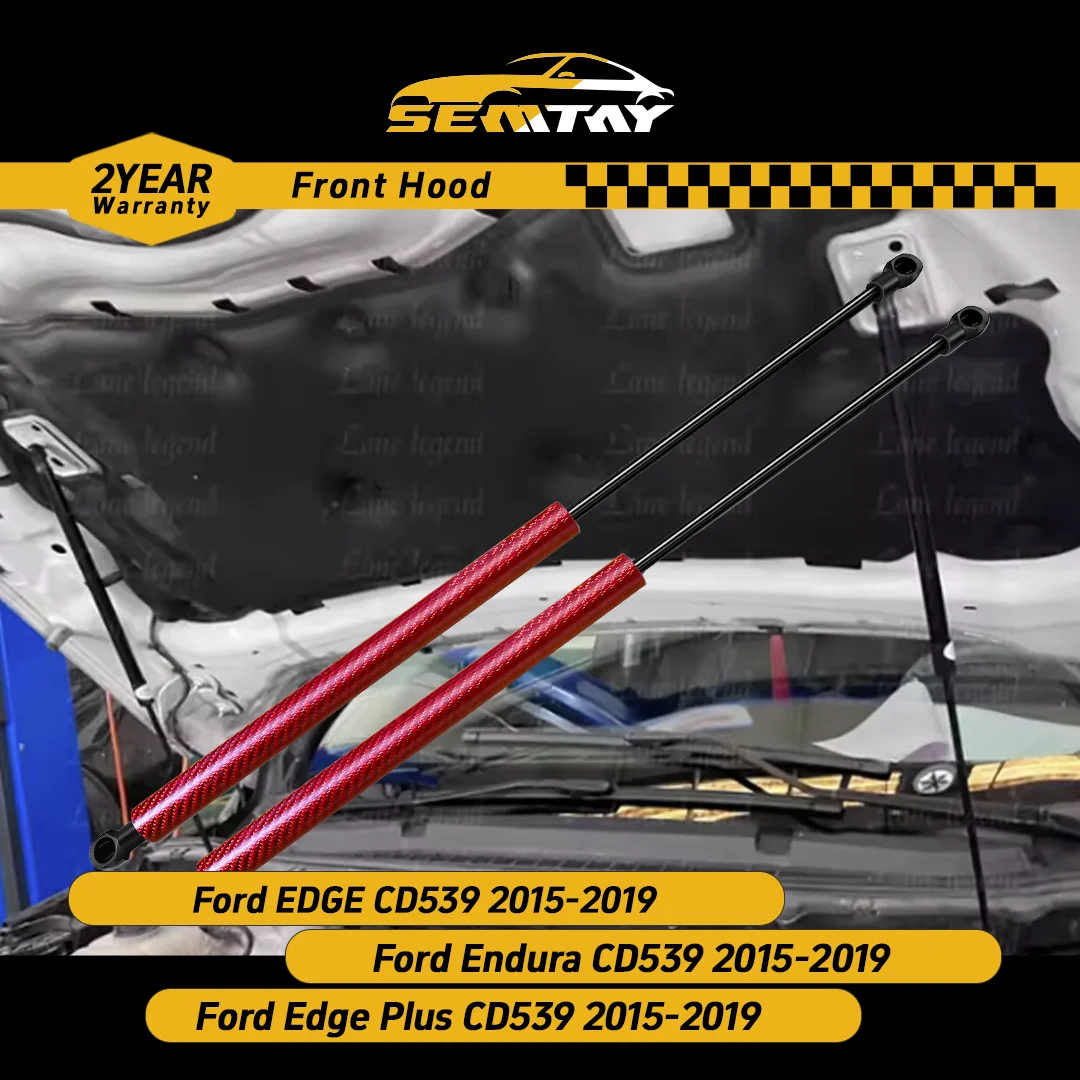 SEMTAY Hood Struts Compatible with Ford EDGE /Endura/Edge Plus CD539 2015-2019 Bonnet Lift Support Spri Shocks Damper