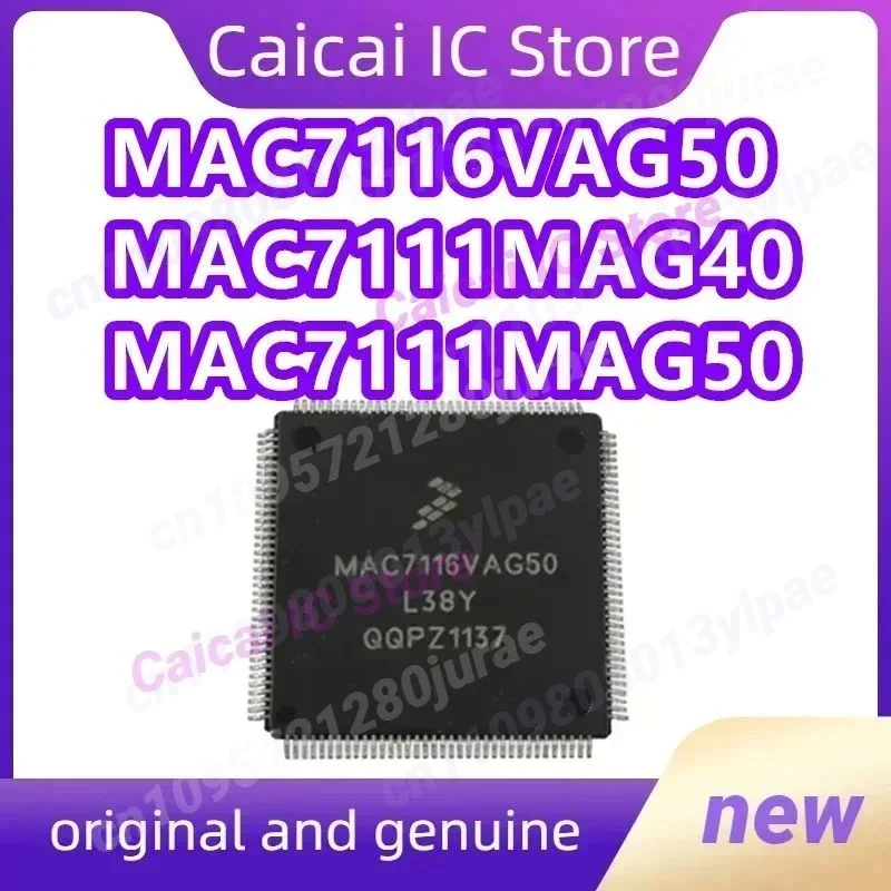 

MAC7116VAG50 MAC7111MAG40 MAC7111MAG50 MAC7111VPV50 MAC7121MAG40 MAC7121MPV40 QFP-144 Микроконтроллерный чип, 1 шт., новый