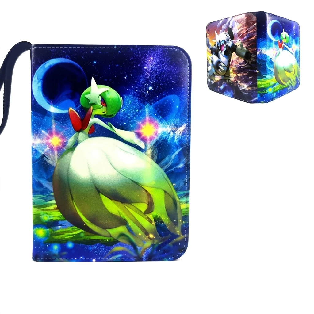 Bandai Pokemon 4or9 Grid Card Album Binder Pokemon Verzamelmap Mewtwo Gardevoir Eevee Pikachu Trading Card Storage Gift view 5