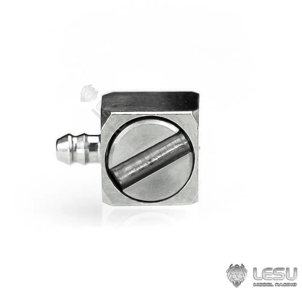 LESU Y-1544-B Stainless Steel Precision Elbow M3 Nozzle Suitable For Nylon 2*1mm Oil Pipe Or Diy RC Accessories