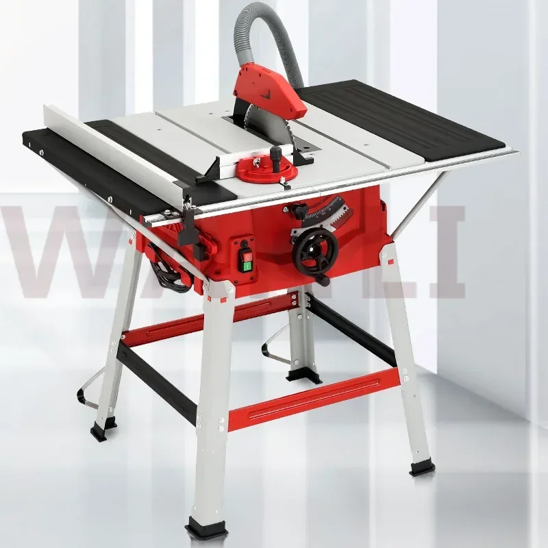 

Upgrade 10 Inch Desktop Cutting Machine Wood Cutting Machine 220V/1800W Woodworking Sliding Table Saw Electric Saw Cutting Board