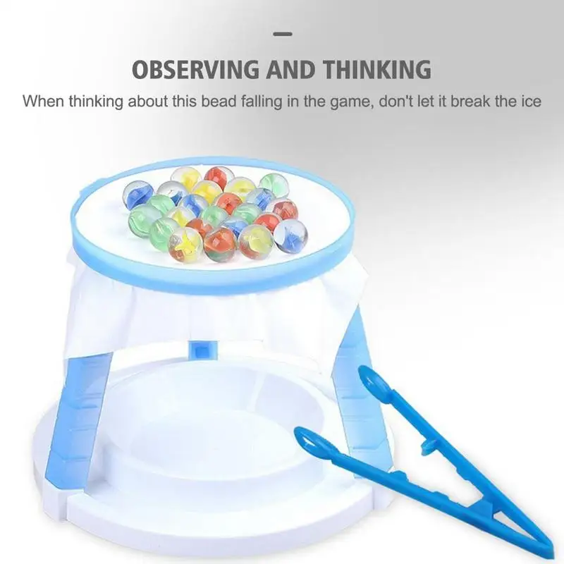

Thin Ice Game Second Generation Ice-breaking Penguin Thin Ice Game Brain Hand-eye Educational Toy Beads Children's Gifts