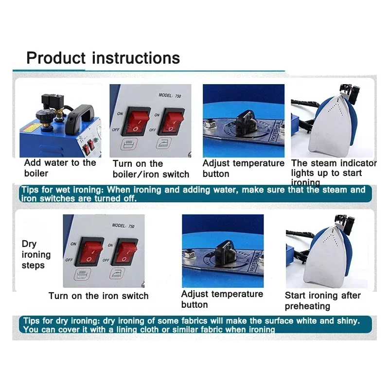 

Home Industry Dual-Purpose Steam Pressure Type Electric Iron Boiler Hanging Type Ironing Machine Automatic Constant Pressure Hot