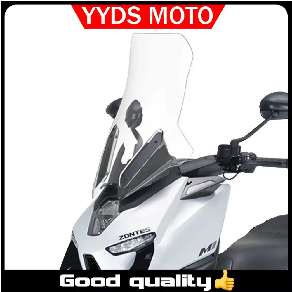 

Suitable for ZONTES 150M windshield modification; ZONTES 350M windshield accessories, heightened chest protector, rain shield.