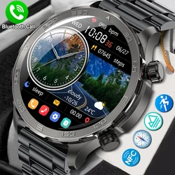 2024 ﻿New For Xiaomi Outdoor Sports Smart Watch Men GPS Compass NFC AMOLED Screen Waterproof Bluetooth Call Fitness SmartWatches