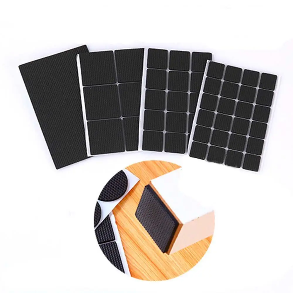 Rubber Fashion Table Floor Protectors Mat Furniture Mat Floor Pads Feet Pads Chair Leg Protector Floor Mat