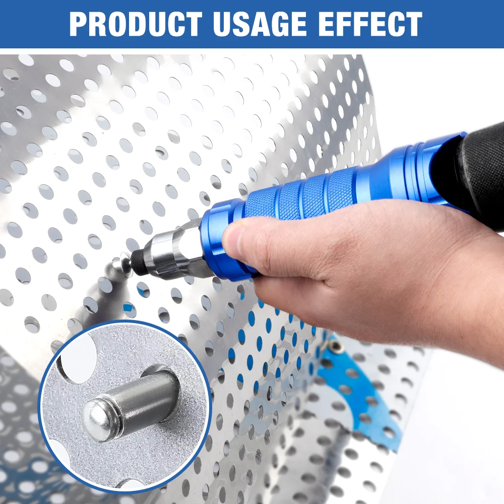 ปืนยิงหมุดย้ำ 2.4mm 3.2mm 4.0mm 4.8mm 6.4mm ปืนยิงหมุดย้ำอลูมิเนียมอัลลอยด์แบบมืออาชีพ เครื่องแปลงปืนยิงหมุดย้ำไฟฟ้า เครื่องมือยิงหมุดย้ำไร้สายสำหรับใช้ในบ้าน