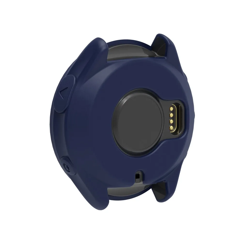 Coque de protection en silicone, antichute, coque colorée, cadre pare-chocs, résistante aux chocs et aux rayures, pour Garmin Forerunner 965.