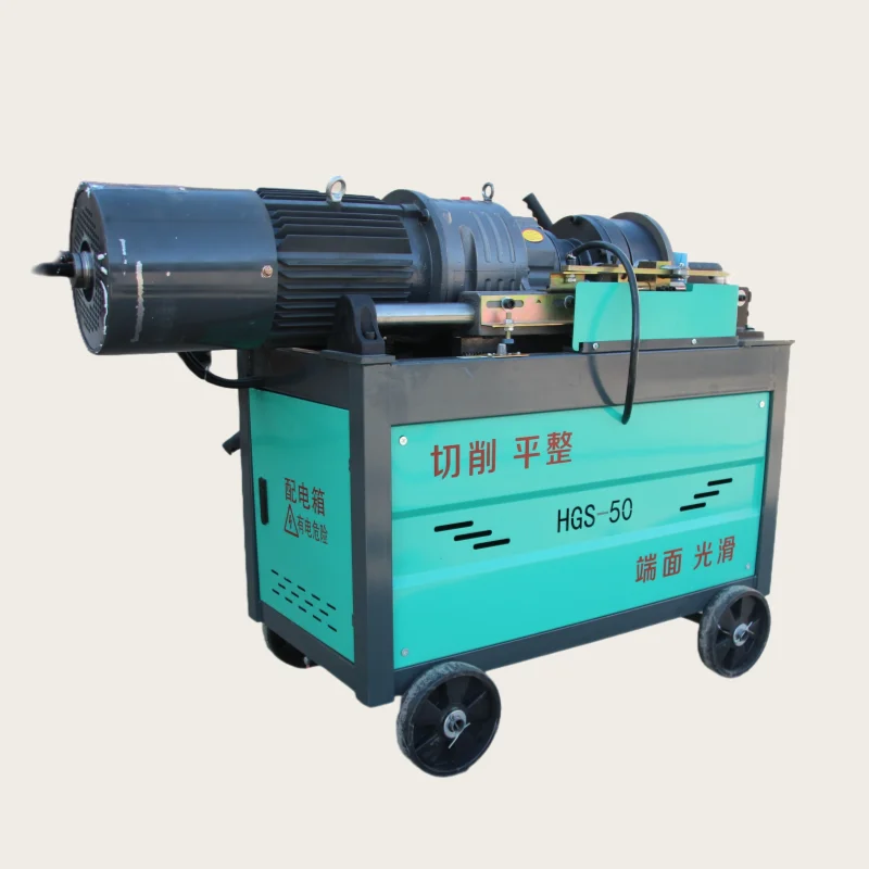 

Straight Thread Rolling Machine, Fully Automatic Threading Machine, 50 Steel bar Rib Stripping and Threading Machine