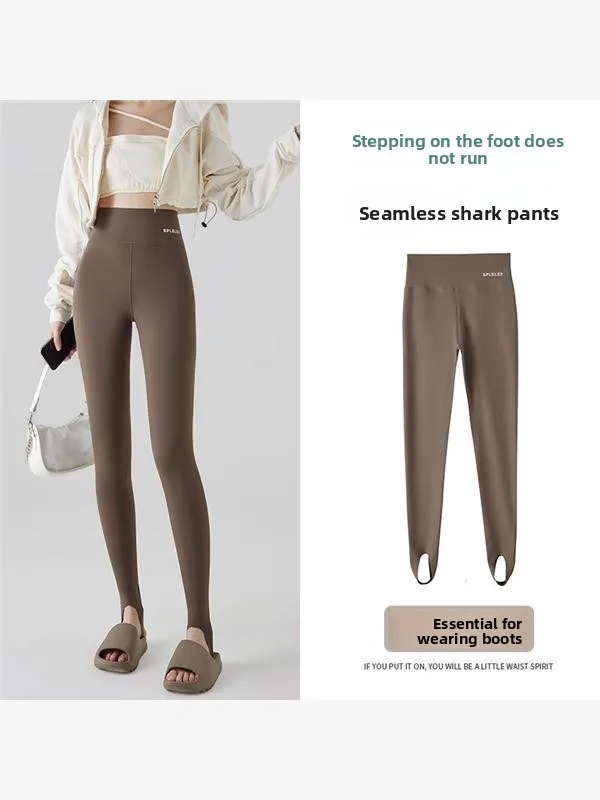 ربيع الخريف عالية الخصر اليوغا السراويل النسائية Faionable Sl البطن التحكم بعقب رفع السراويل الضيقة السراويل الطويلة
