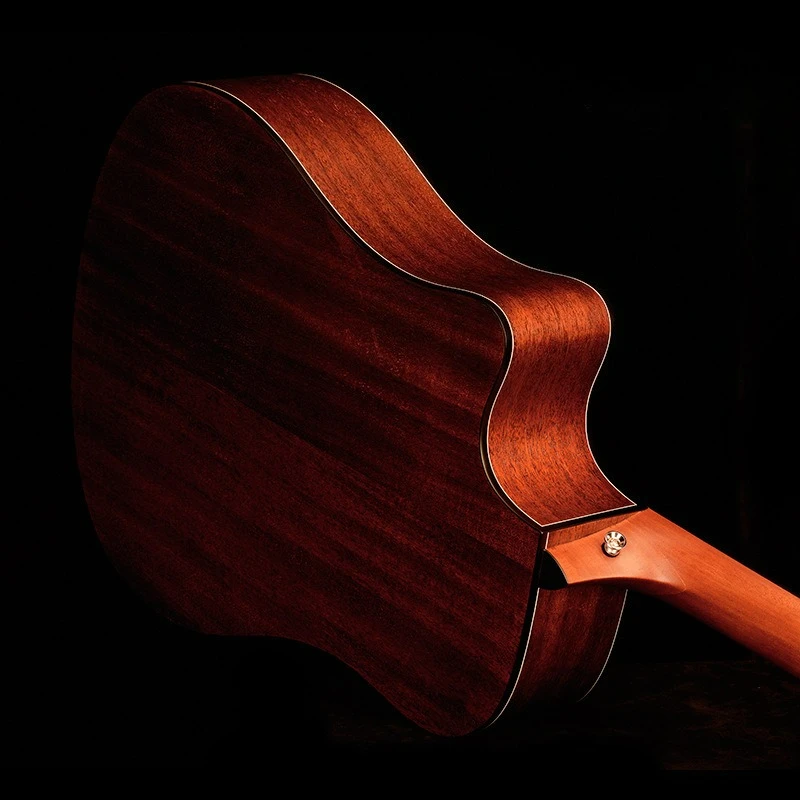 Guitarra elétrica de madeira de 41 polegadas para iniciantes