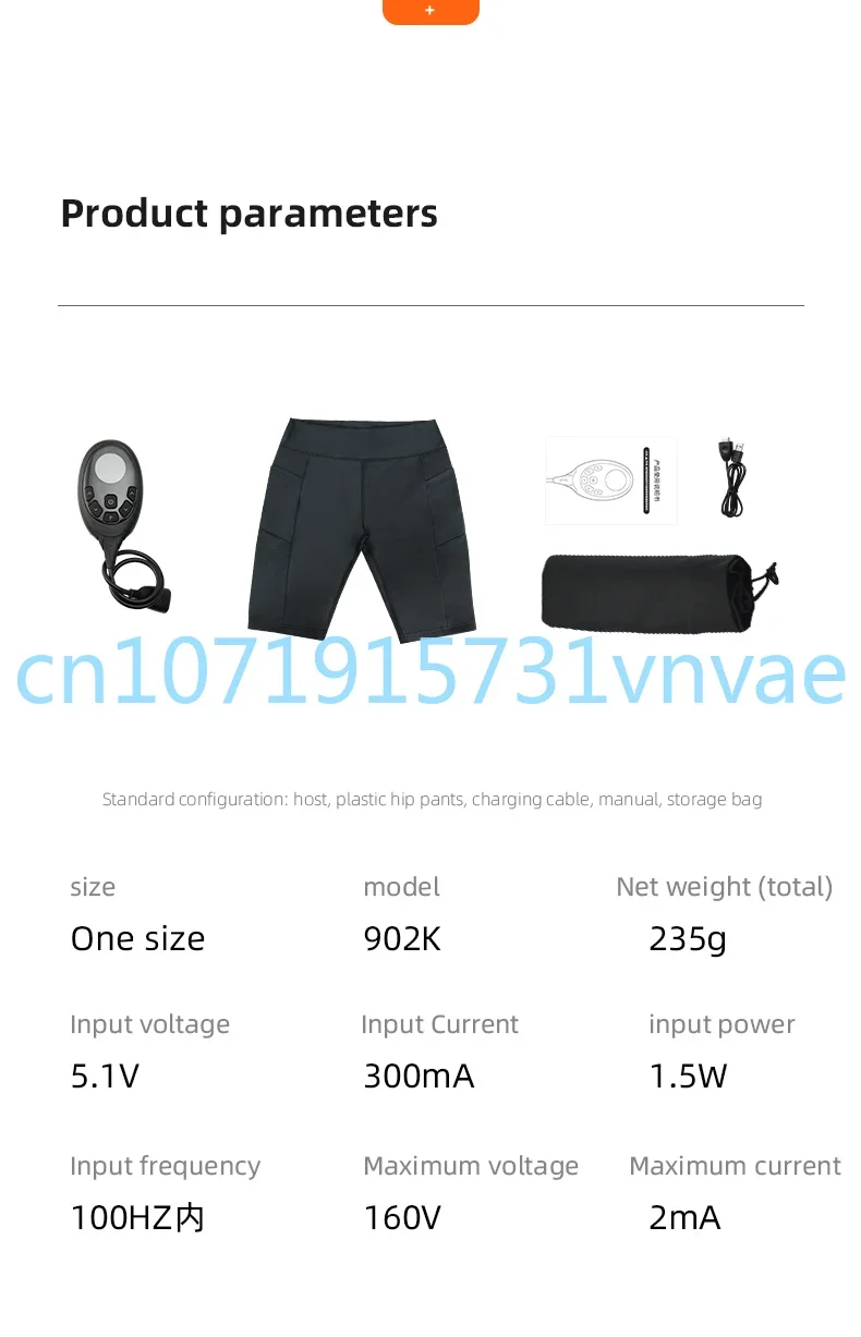 Buttock Hip Lift Ems Shorts Slim Slimming Trainer Electric Muscle Stimulator EMS Shorts for Man and Women