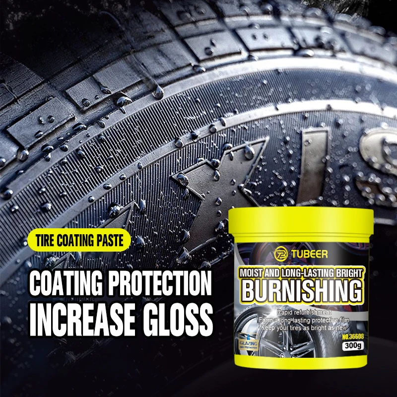 

Паста для обслуживания автомобильных шин, полировка и чистка шин, новая добавлена черная осветляющая и полирующая паста для покрытия шин