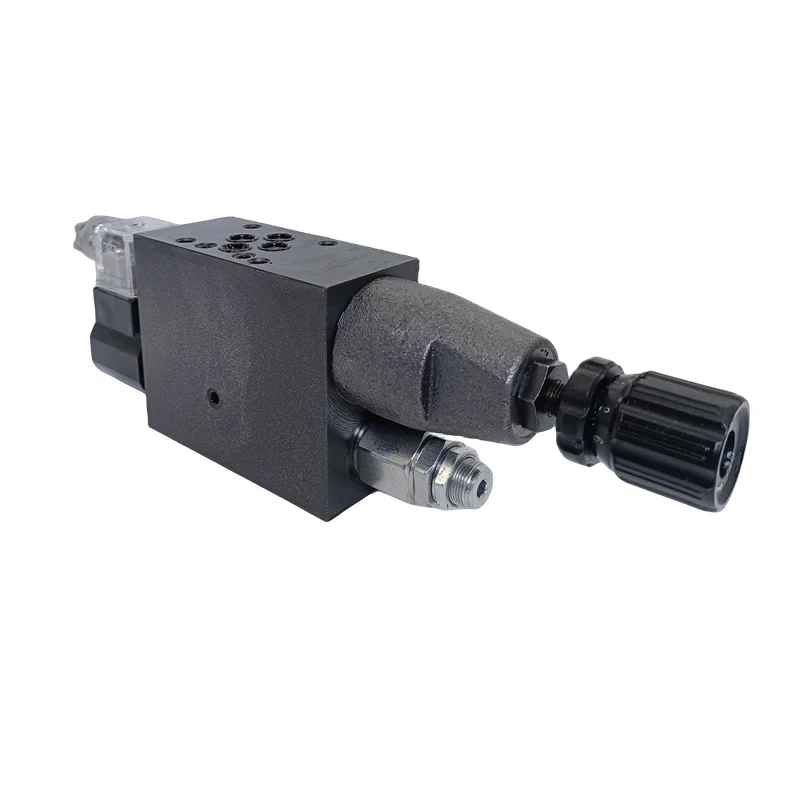 Katup pengurang tekanan elektronik MSPR-02P-K-1-2-D24-10 asli, katup solenoid hydraulic Ulis seri MSPR-02P mmpr