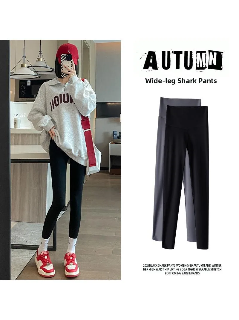 

Женские утепленные леггинсы для йоги с высокой талией, осенне-зимние, новые, моделирующие фигуру, с эффектом утяжки живота, эластичные, из ткани аркскин