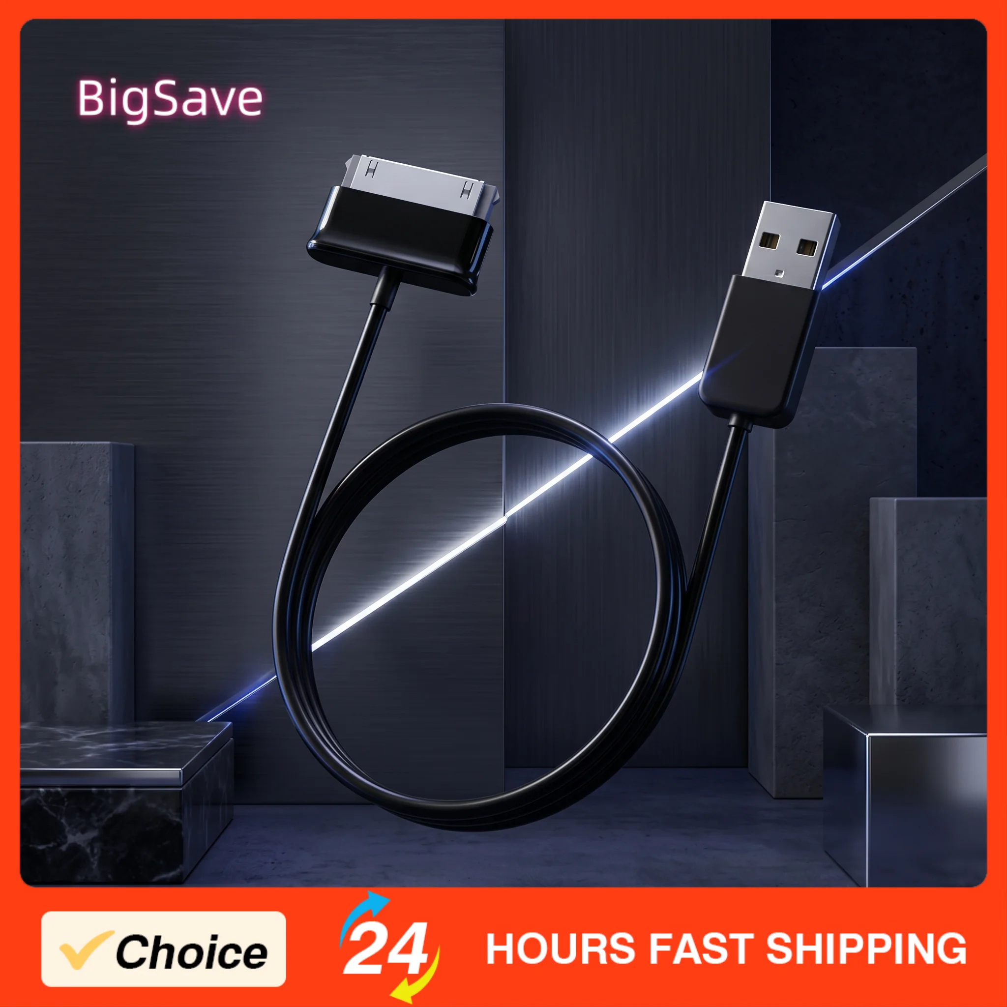 Portable USB Data Cable USB Charging Cable Charger For Samsung Galaxy Tab 2 10.1 P5100 P7500 7.0 Plus T859 GT-P7100 GT-P7510