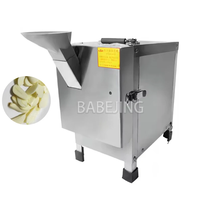 Small Commercial Stainless Steel Vegetable Slicer Multifunctional Garlic Ginger Chopper for Kitchen