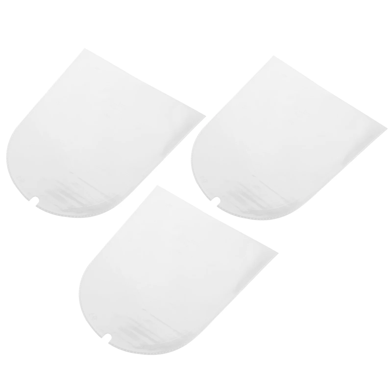 

3 Pcs Transparent Protective Cover Sleeve Baby Rain Sleeves Covers Dust