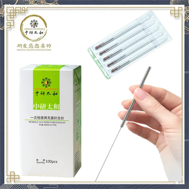 

10BOX/1000PCS Disposable Sterile Acupuncture Needle with Tube Multiple Size Available Sharp Easy To Pierce Massage Therapy Tools