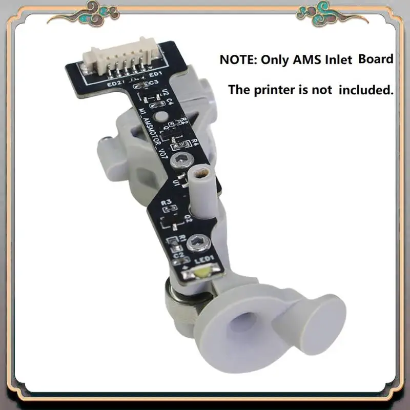 Durable For Bambu AMS AMS Feed Board 3D Printer Parts AMS Inlet Board For Bambu For Bambu Lab AMS Inlet Board