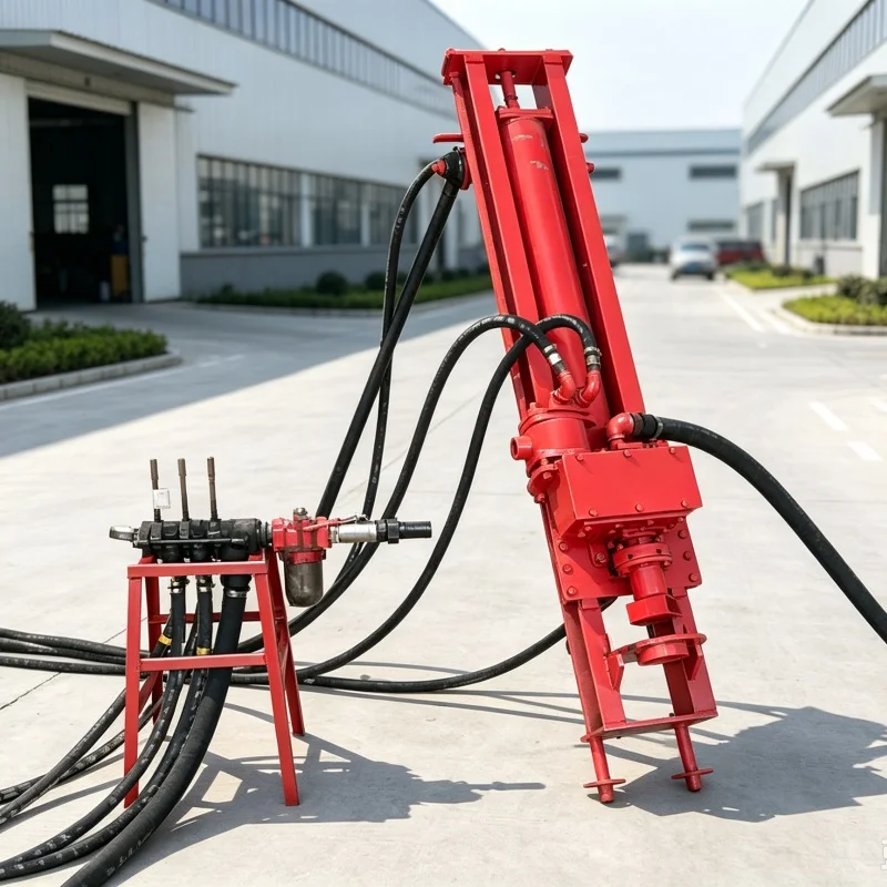 Customized Split‑type Tripod‑mounted DTH Rock Drilling Rig, Rock Drilling Machine for Mine Blastholes