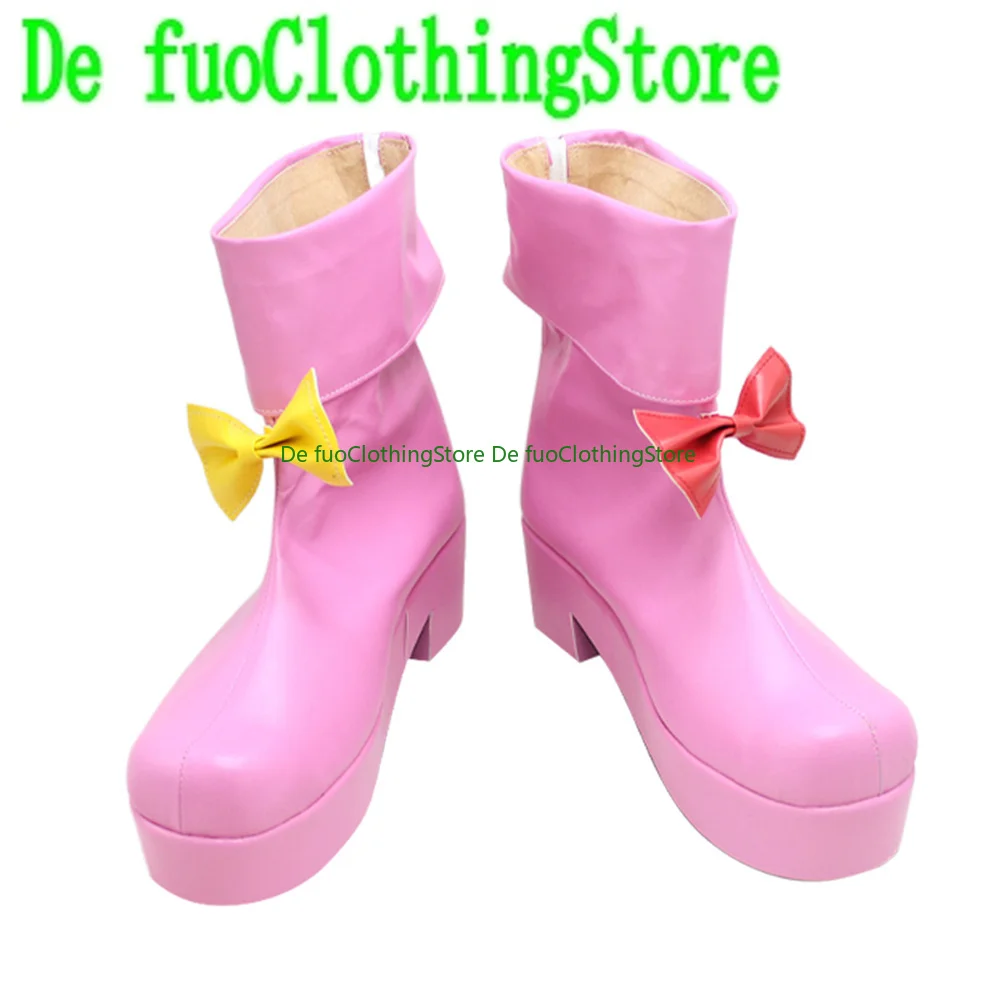 Defuo Toho Project Touhou Project Patchouli Knowledge Cosplay Shoes أحذية لعبة أنيمي الهالوين عيد الميلاد متجر أحذية