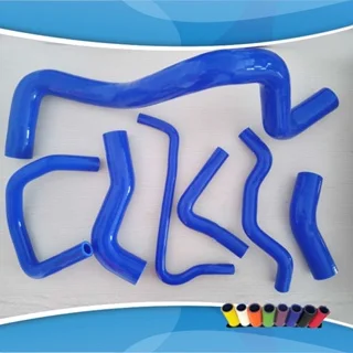 

Fit VW Bora / Jetta / Golf MK4 1.8T AUM AUQ Silicone Radiator Coolant Hose Kit