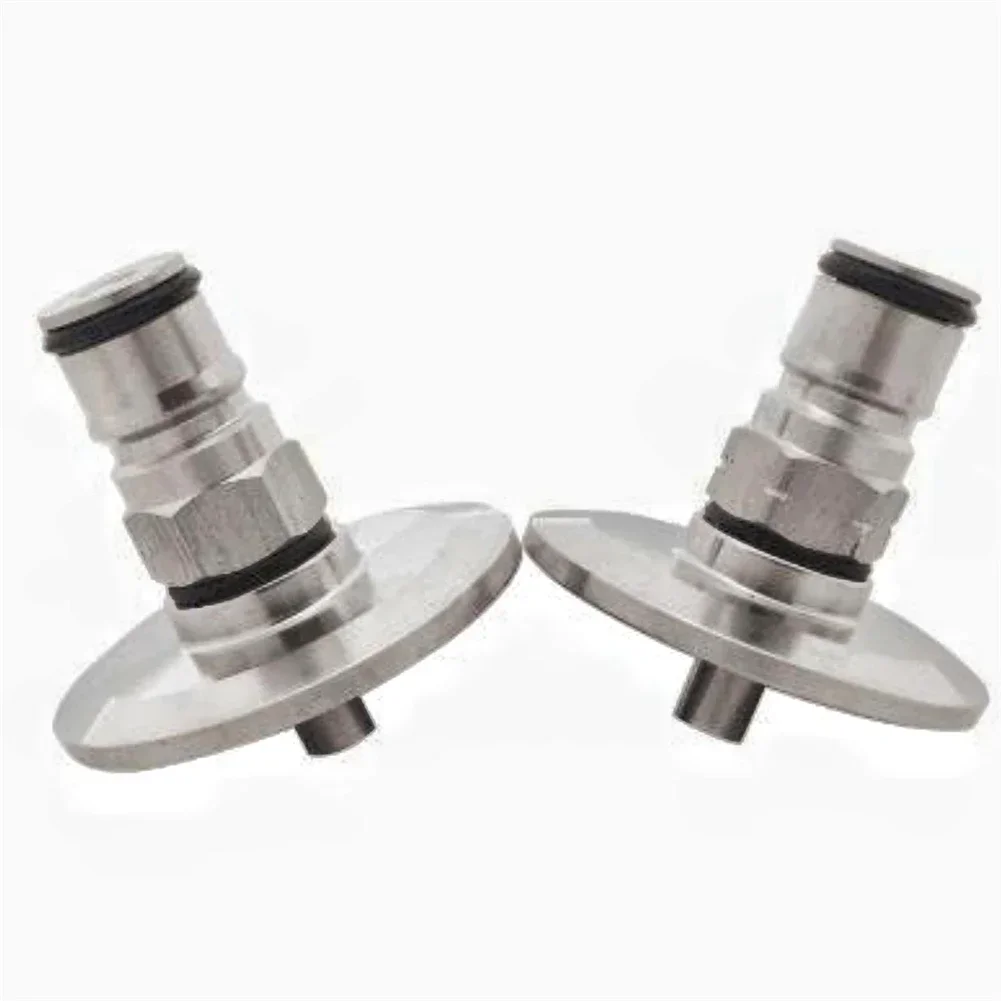 1set 1.5in Tri Clamp Ball Lock Post 50.5mm OD Ferrule For Fermenter Homebrew Brewer Kitchen Dining Bar Wine Making