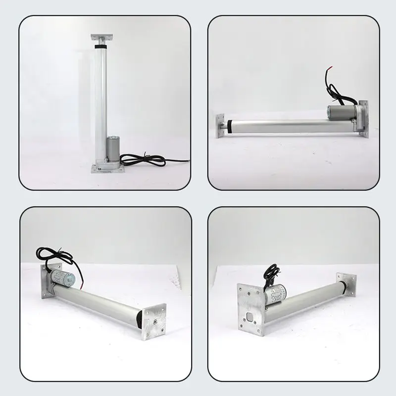 1000n Telescopic Rod  Lineal Actuador Lift Platform Table 20mm 30mm 50mm 100mm 400mm 450mm Linear Actuator 12v 24v
