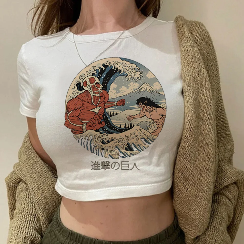 camiseta-cropped-eren-attack-on-titan-shingeki-no-kyojin-com-cena-shoujo-estilo-dollette-anos-2000-manga-de-verao-fofa-promocao-de-liquidacao