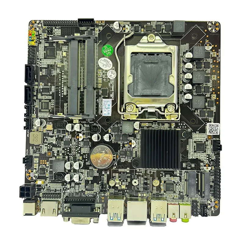 اللوحة الرئيسية للتحكم الصناعي للكمبيوتر H110 151-pin DDR3 الجديدة تدعم وحدة المعالجة المركزية من الجيل 6789