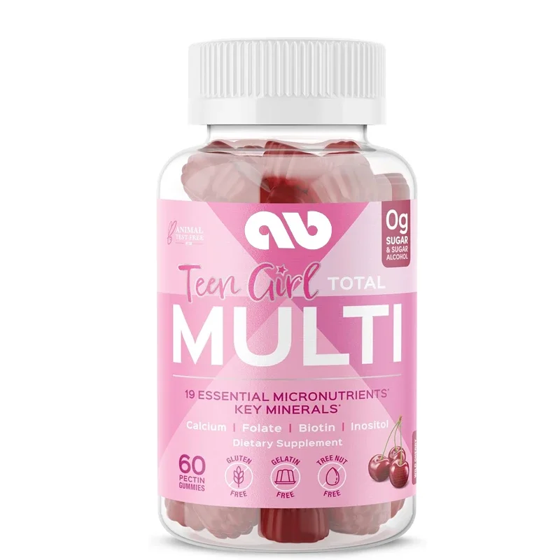 

Vitamin Girl Gummies - Contains 19 essential nutrients that can enhance bones, muscles, energy, and skin health