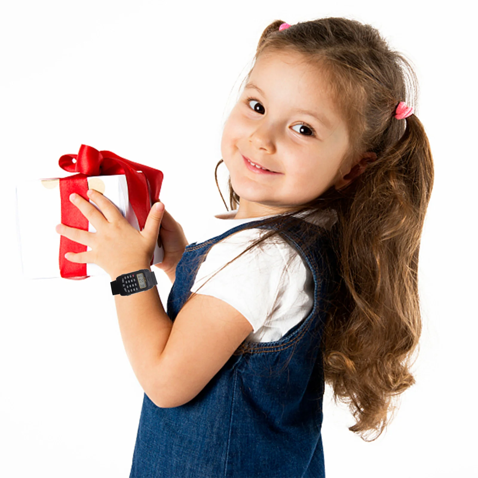 Reloj Digital con calculadora para niños, reloj de pulsera portátil multifuncional para matemáticas, pantalla cuadrada, reloj escolar educativo, 2 uds.