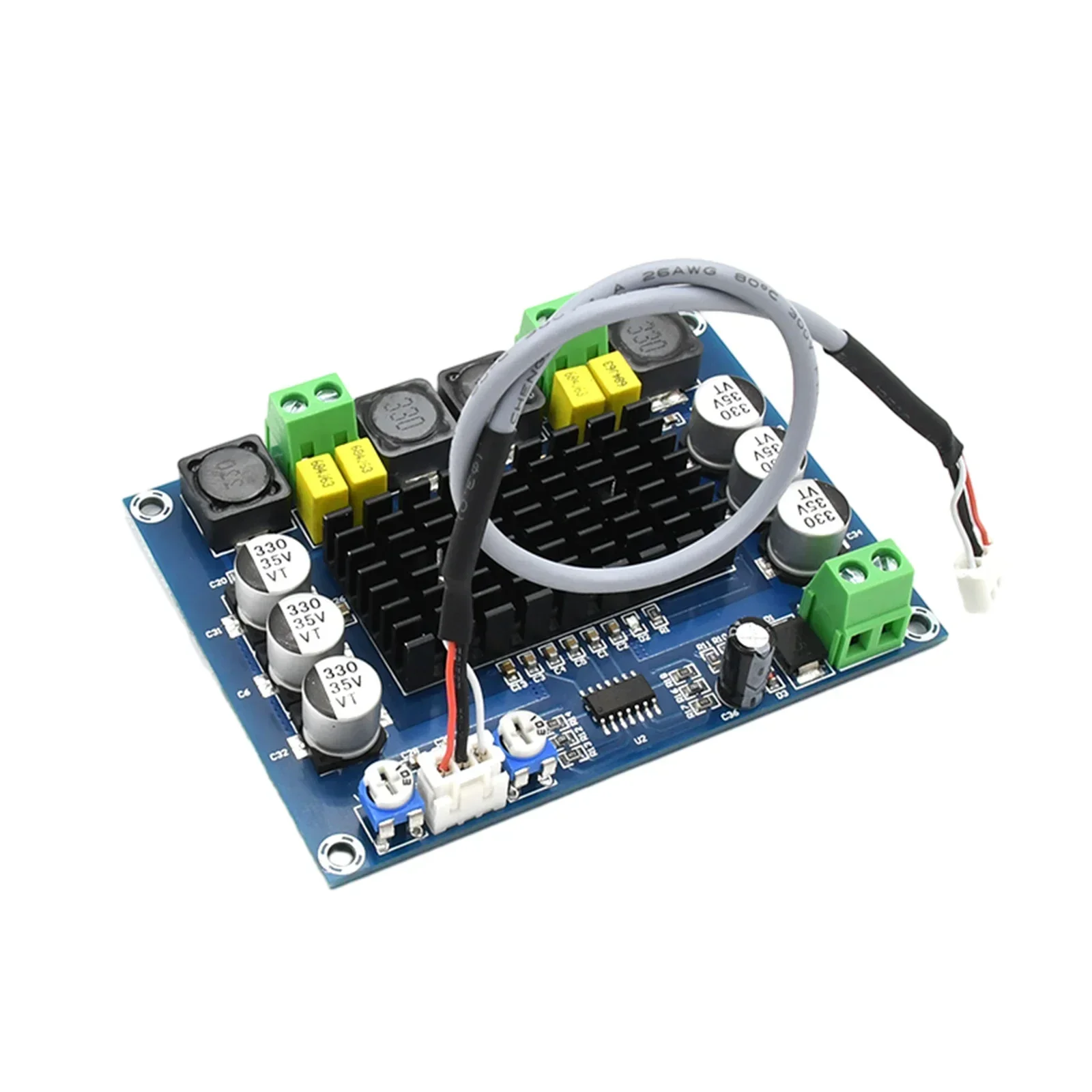 XH-M543 High Power Digital Power Amplifier Board TPA3116D2 Audio Amplifier Module Class D Double Channel 2*120W