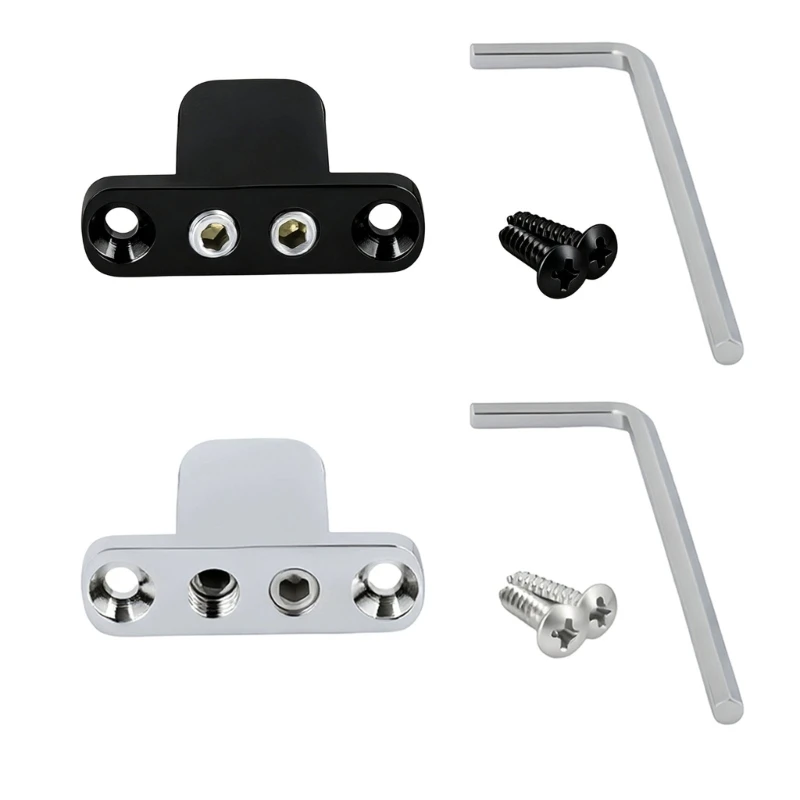  Aluminum Alloy Headless Bass String Lock For 4 5 6 String Electric Bass Guitar