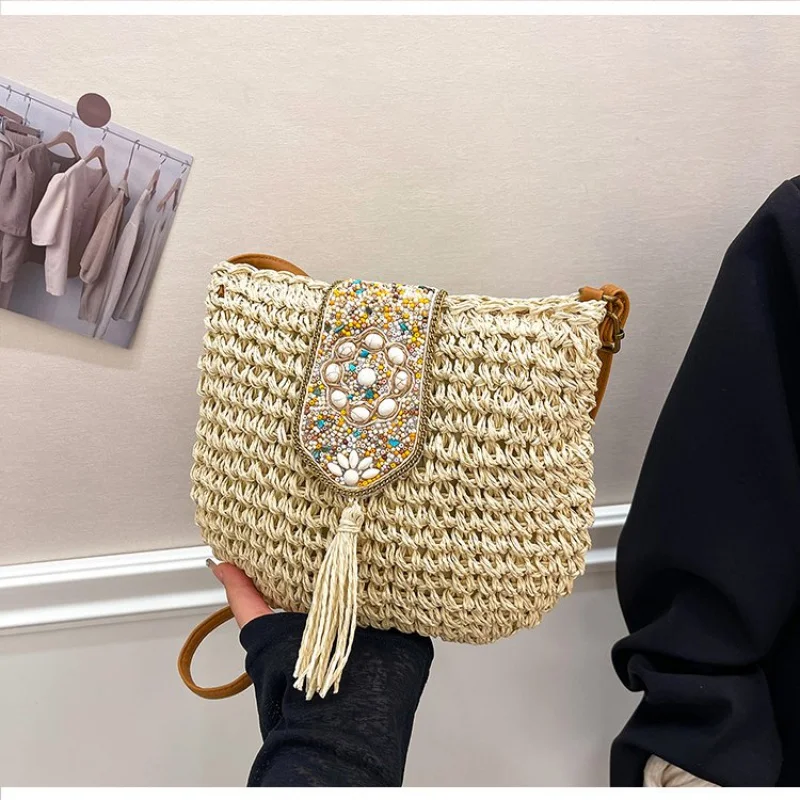 

High-End Designer Paris Fashion Tote Bag Elegant Solid Color For Business Women Minimalist Vintage Capacity