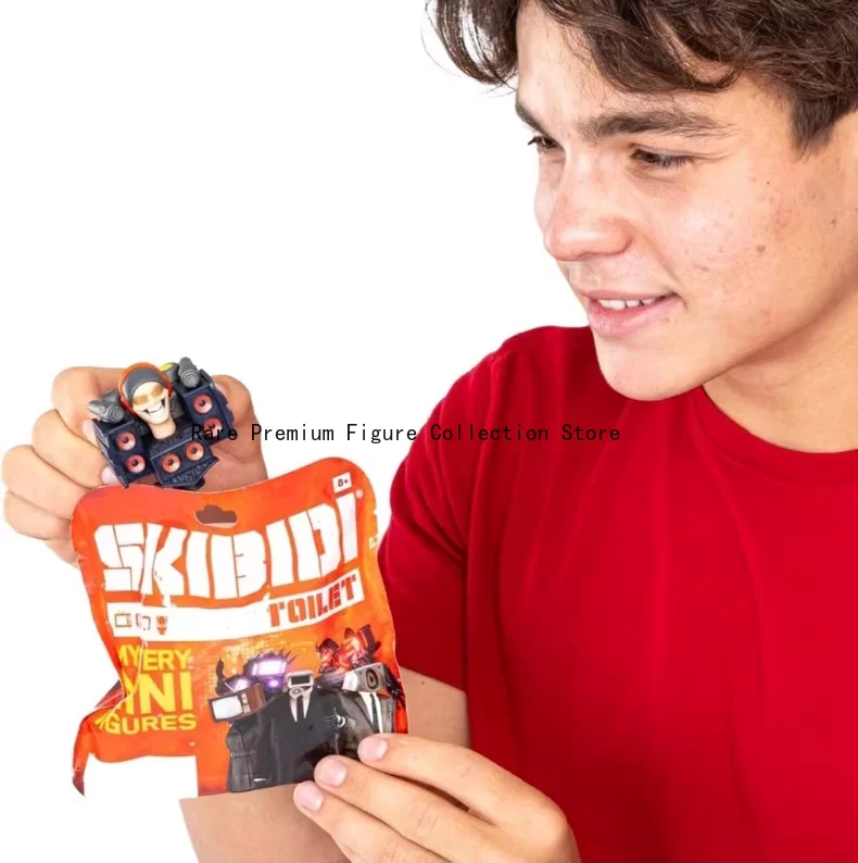 Versão de exportação autêntica Skibidi Toilet Series Blind Box, novo e selado de fábrica para colecionadores e ventiladores