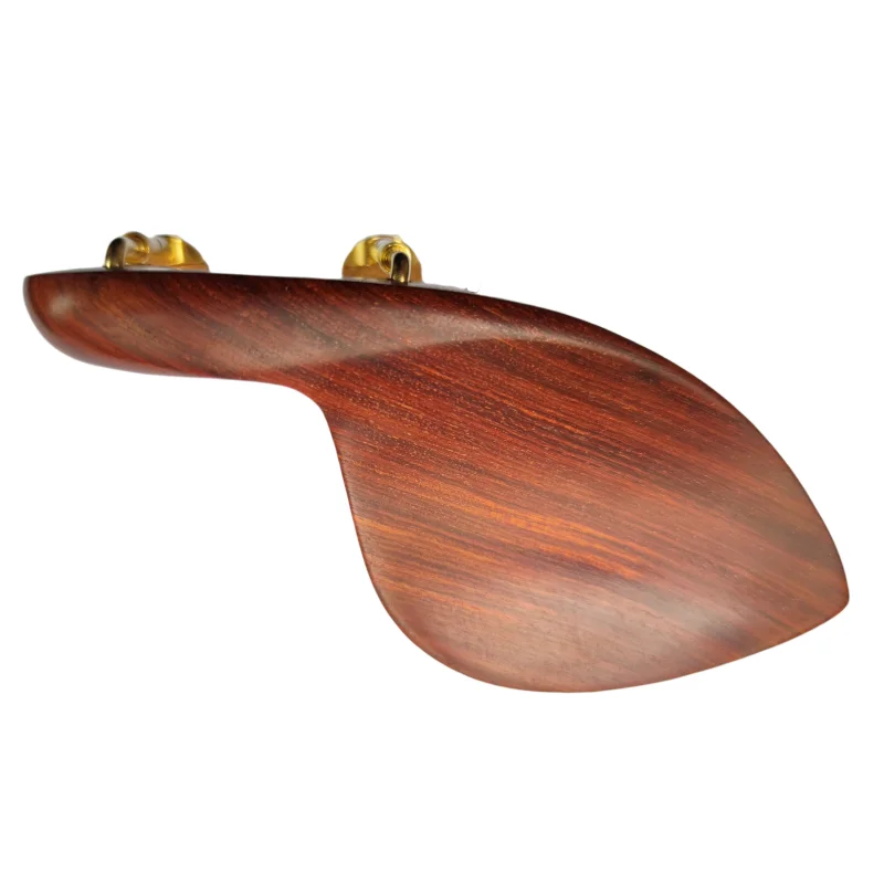 2pcs Natural Rose Wood Violin Chin Rest 4/4 Full Size Install Screw Violin Parts
