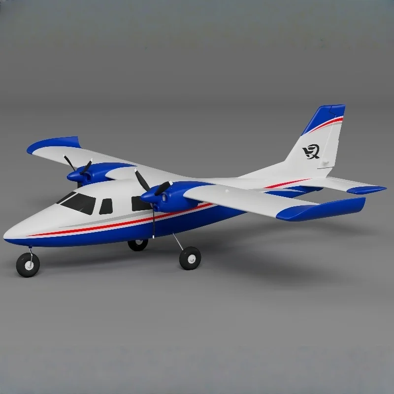 Xfly 850mm P68 Pnp Rc Double-Engine Propeller Training Machine Model Outdoor Assembled Foam Remote Control Adult Toy