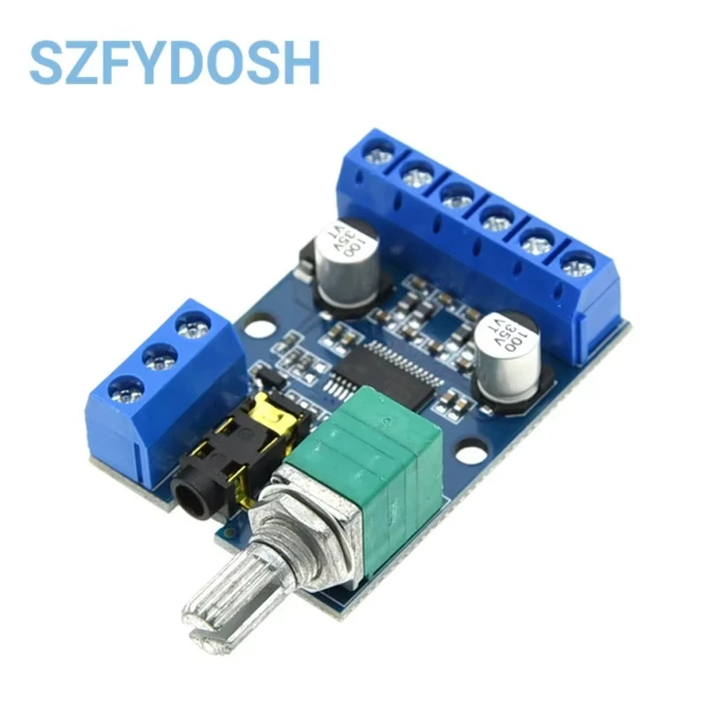 DY-AP3015 DC 8-24V 30W * 2 Class D Dual Channel High Power Stereo Digital Amplifier Board with Adjustable Volume Potentiometer