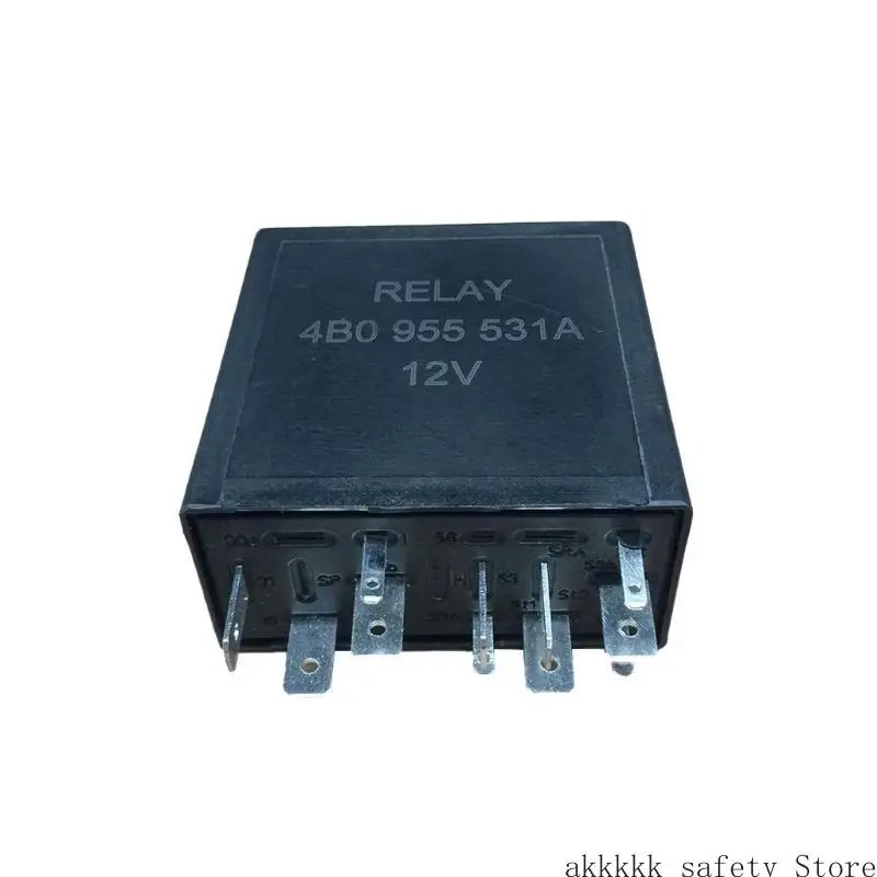 XXFF ممسحة وحدة المحرك تأخير متقطع 377 11 دبوس استبدال للجولف باسات جيتا 4B0955531A #6